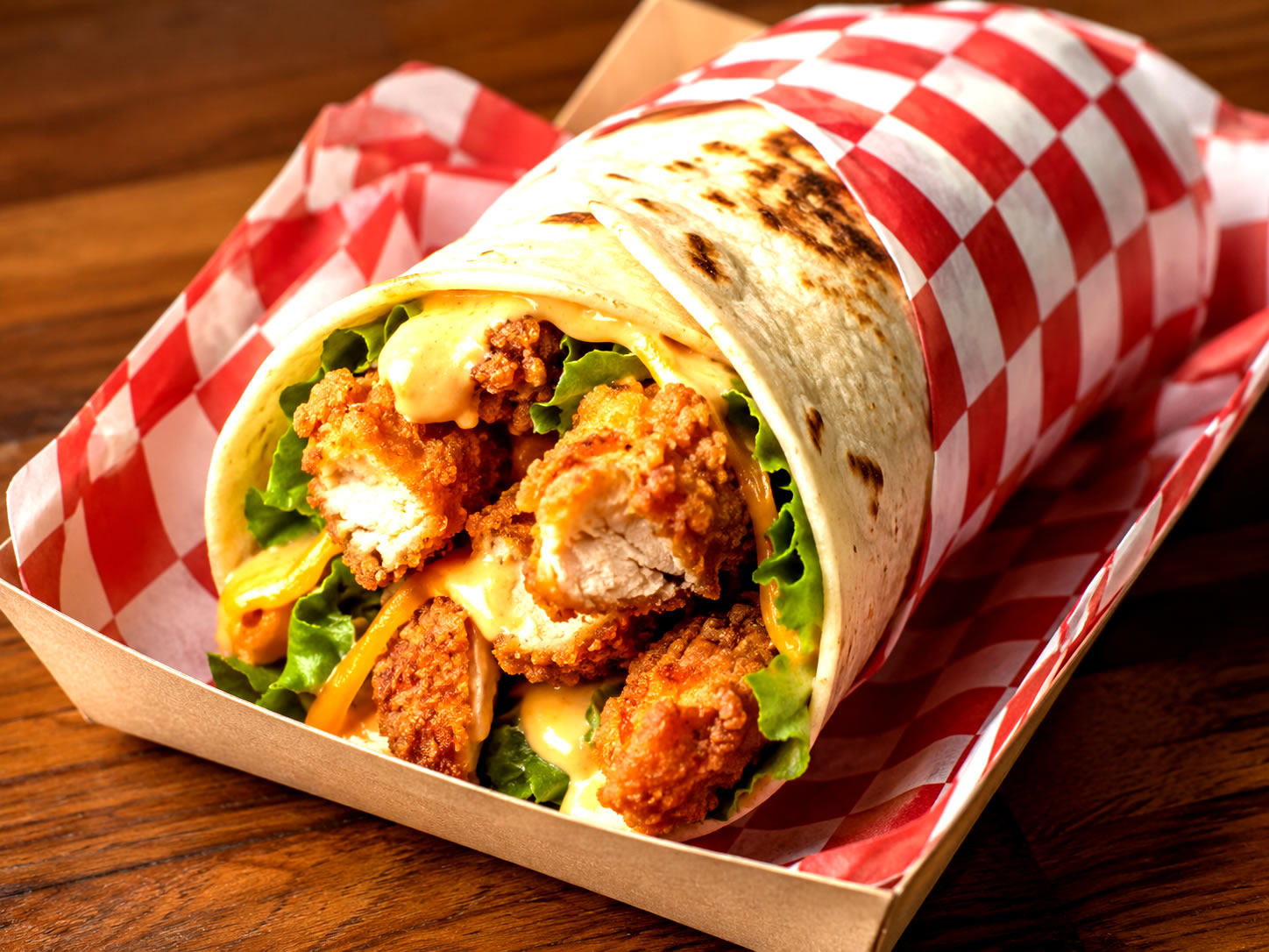 The Crunchy Chicken Wrap
